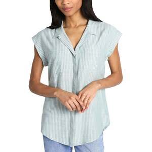 Jachs Girlfriend New Blouse Women's Size XXL Rayon Green a1751